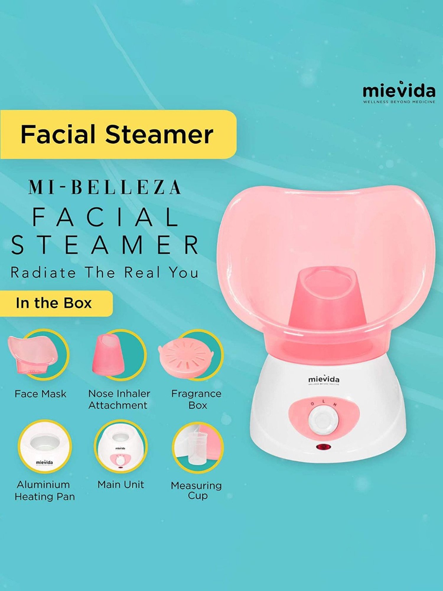 iGRiD IG1614N Compact Compressor Asthma Nebulizer (White)