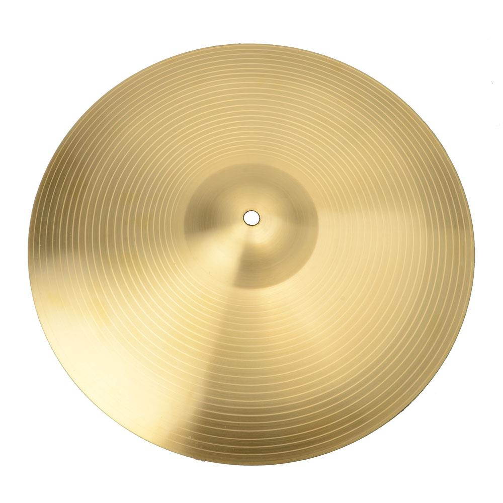 New Percussion Copper Alloy Golden Crash Cymbal 16" 0.7mm for Drum Set