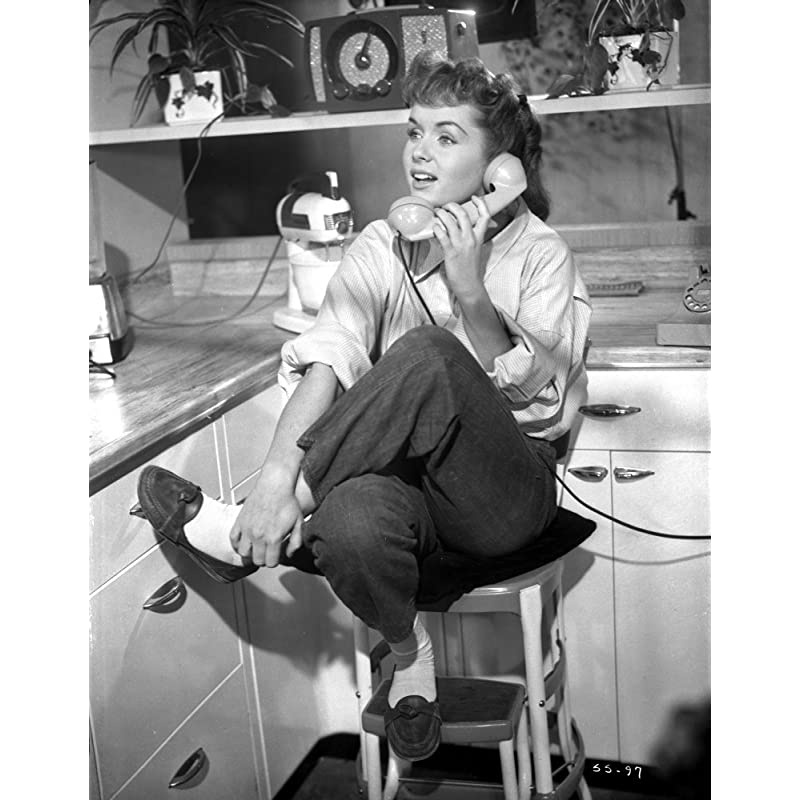 Reynolds Siting and Answering Telephone Photo Print 8 x 10