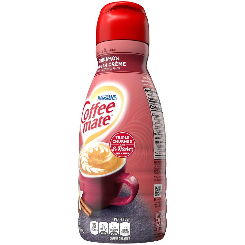 Coffee Mate Vanilla Caramel Coffee Creamer - 1qt