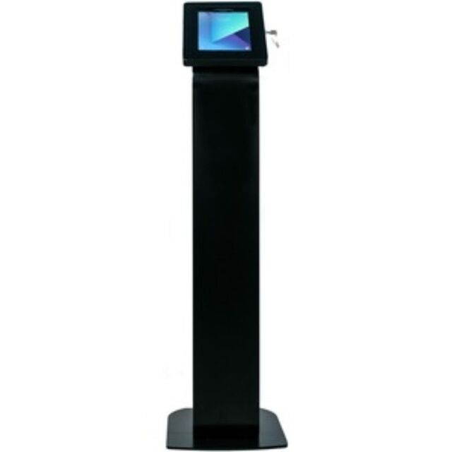 CTA Digital - PAD-PARAF - CTA Digital Premium Locking Floor Stand Kiosk - Up to 10.5 Screen Support - 13.5 Width x 16