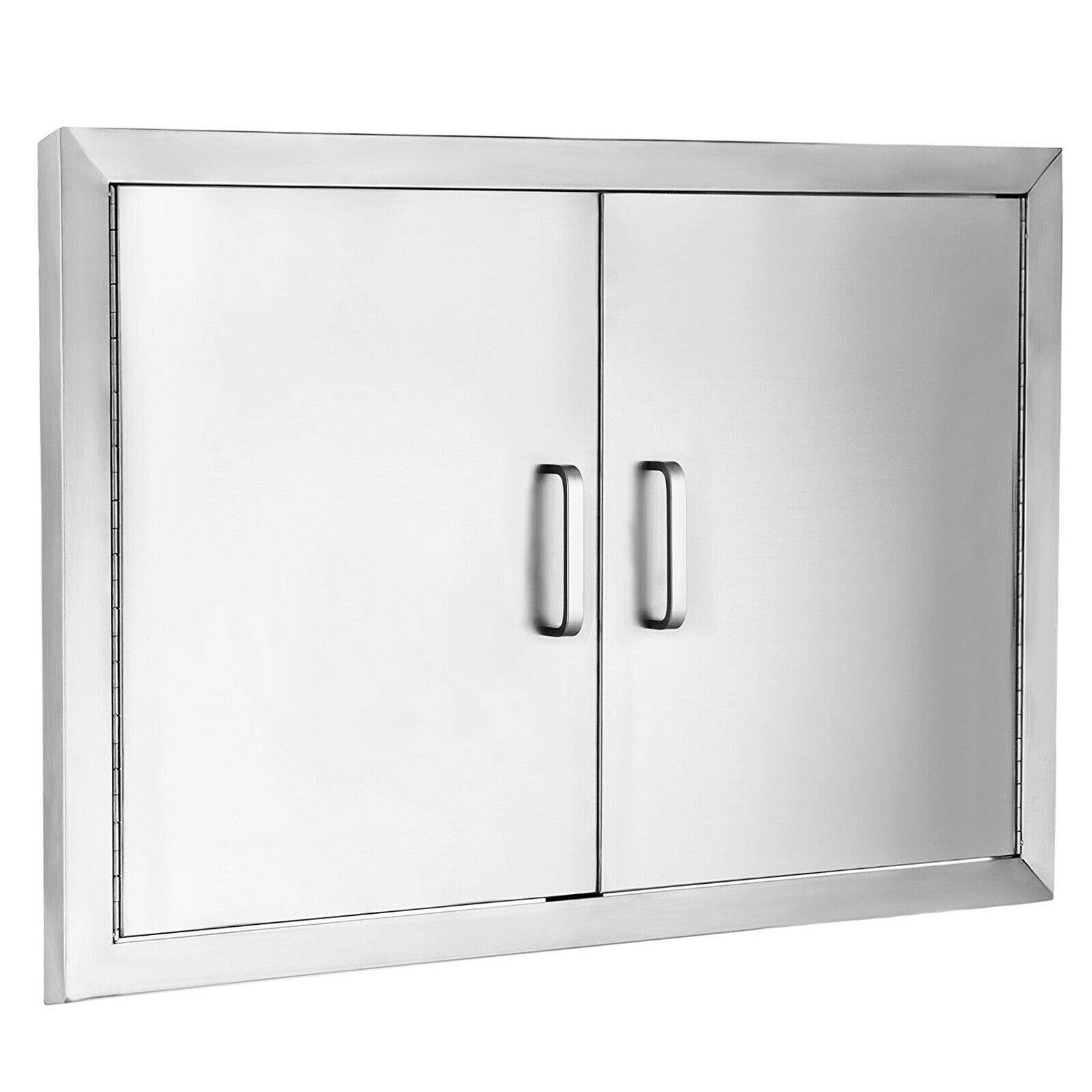 30.5" OUTDOOR KITCHEN BBQ ISLAND 304 STAINLESS STEEL DOUBLE ACCESS DOOR USA