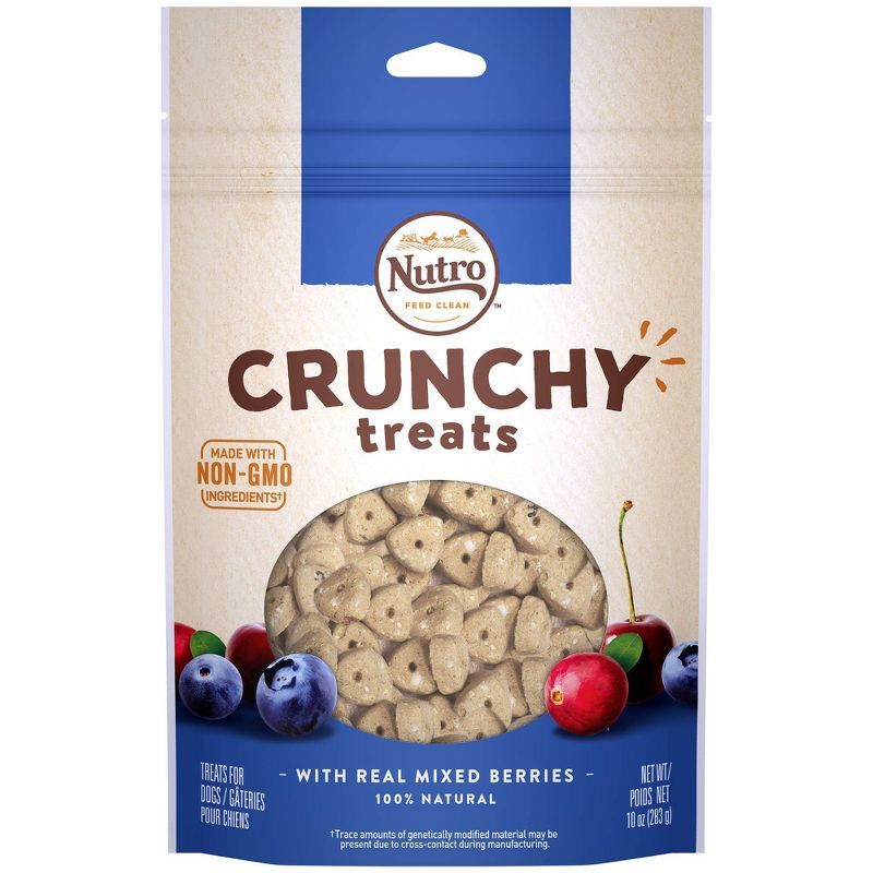 Nutro Crunchy Mixed Berry Dog Treats - 10oz