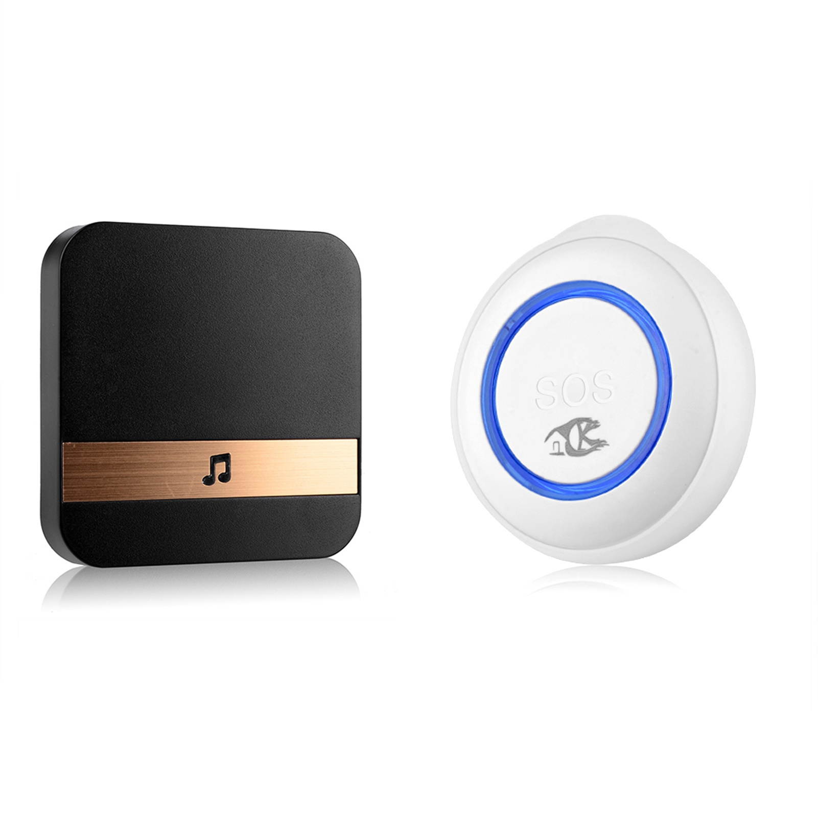 Tuya Wireless Fidelity Intelligent Emergency Button One Button Alarm Call Button Alarm Remote Call Button SOS Emergency Button Wireless Doorbell Alarm