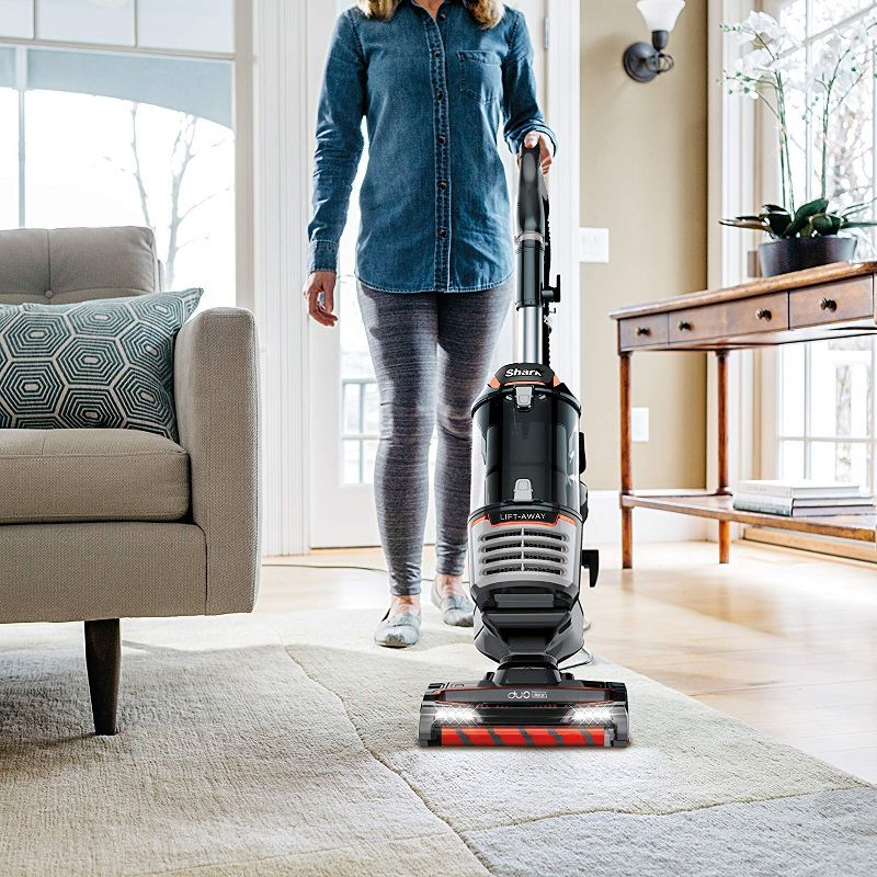 Shark NV770 DuoClean Lift-Away Upright Vacuum Cleaner with Anti-Allergen Seal for Carpet and Hardwood Floors (Certified Refurbished)