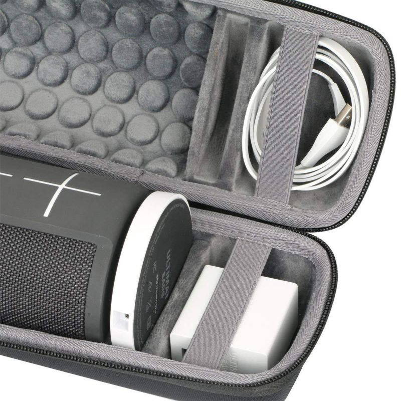 Hard Travel Case for Ultimate Ears MEGABLAST Portable Wi-Fi Bluetooth Speaker by co2CREA (Black)