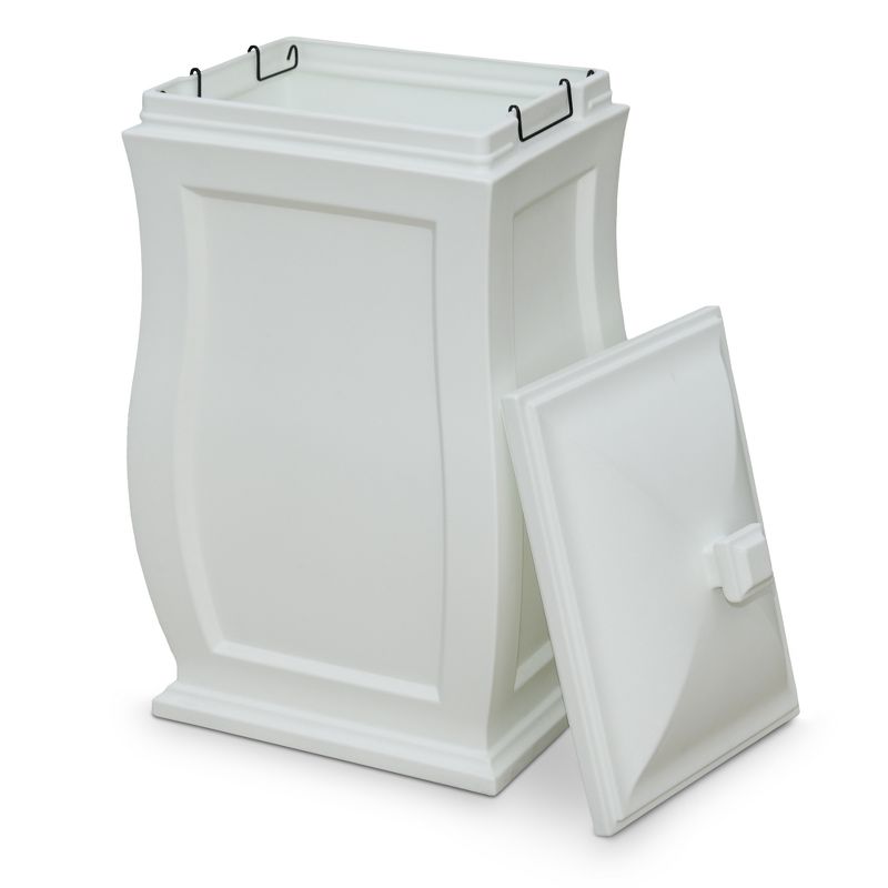 32" Mansfield Garden Storage Box White - Mayne