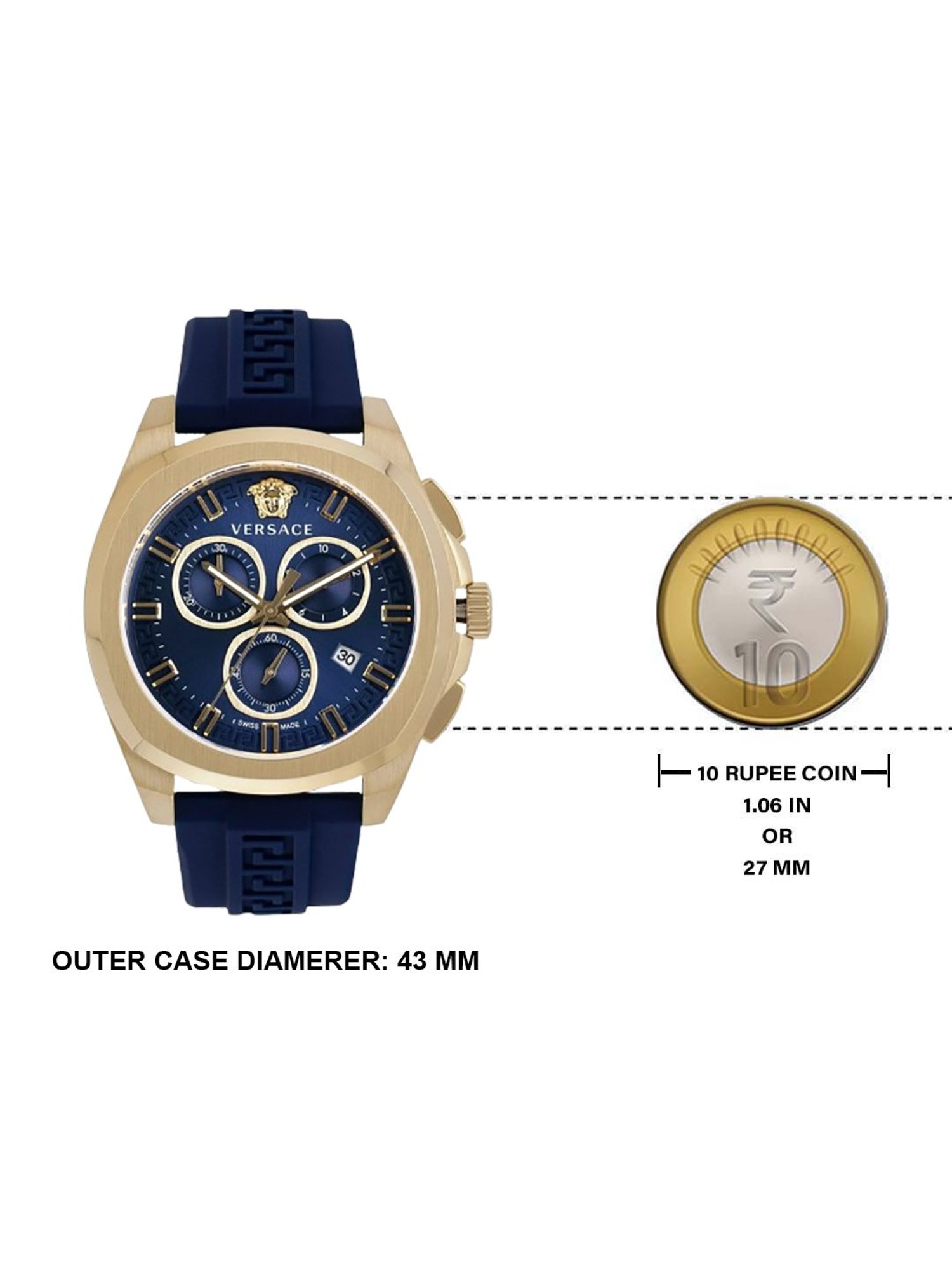 Versace VE7CA0323 Analog Watch for Men