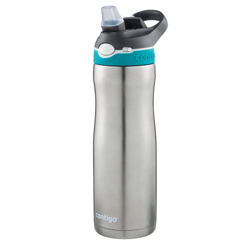 Contigo Autospout Straw Ashland Stainless Steel Chill Hydration Bottle 20oz - Scuba