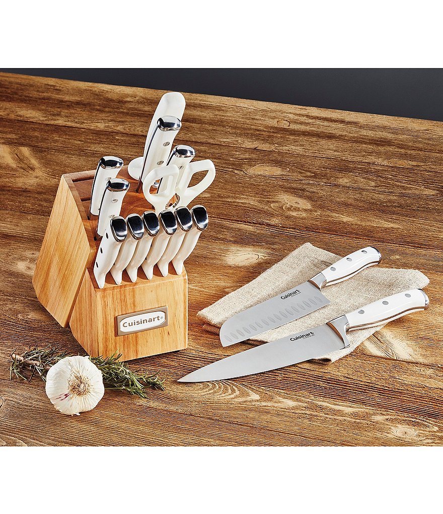 Cuisinart Triple Rivet 15 Piece Cutlery Set With Block