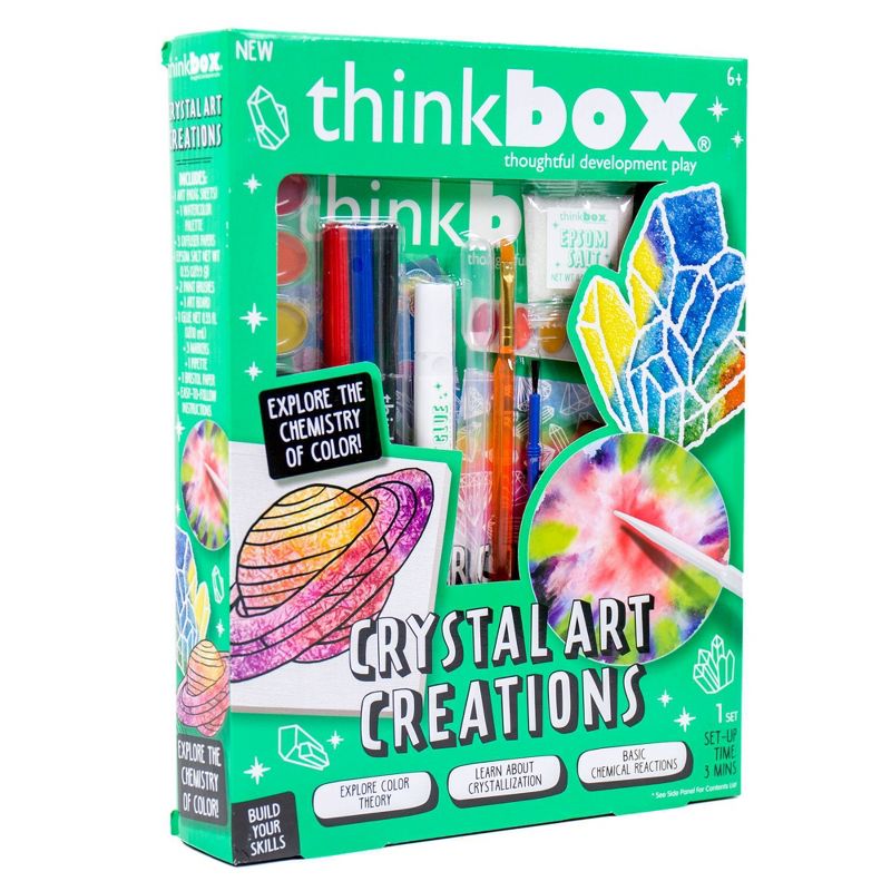 Thinkbox 12pc Crystal Art Creations Craft Activity Kit