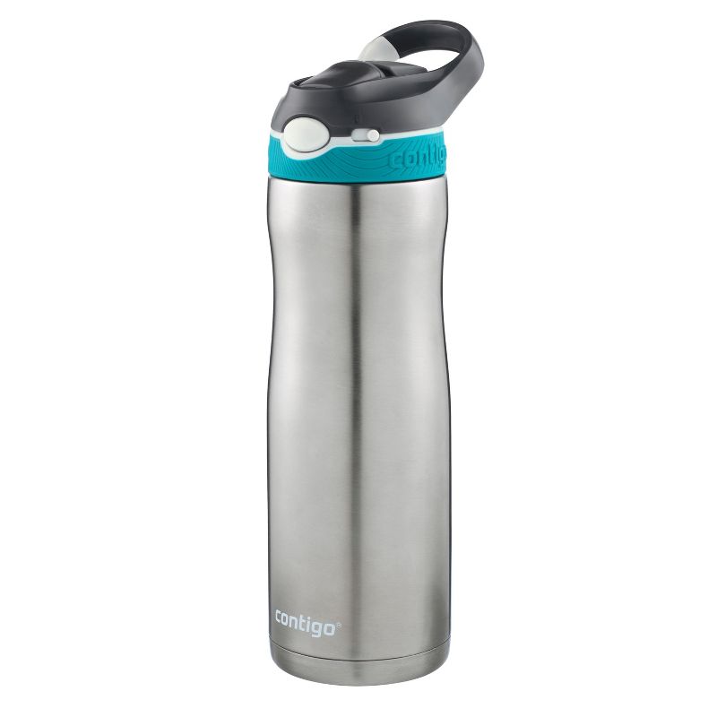 Contigo Autospout Straw Ashland Stainless Steel Chill Hydration Bottle 20oz - Scuba