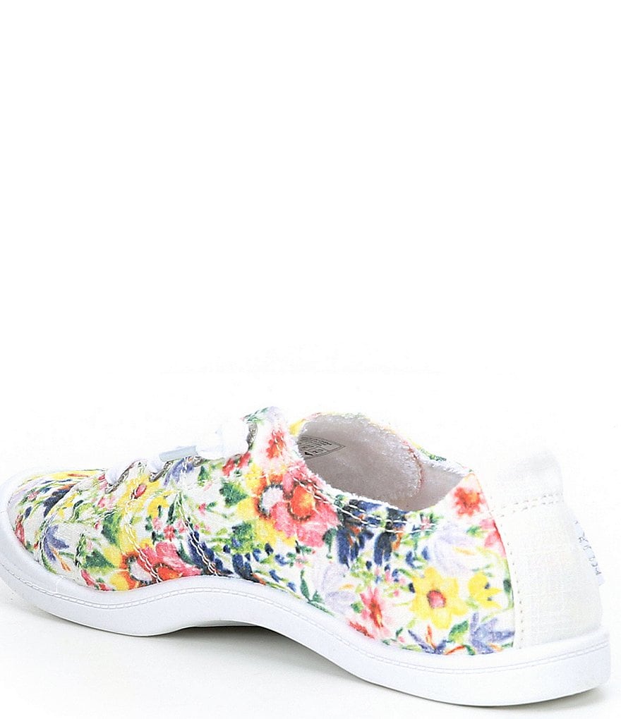 Roxy Bayshore III Canvas Floral Slip-On Sneakers