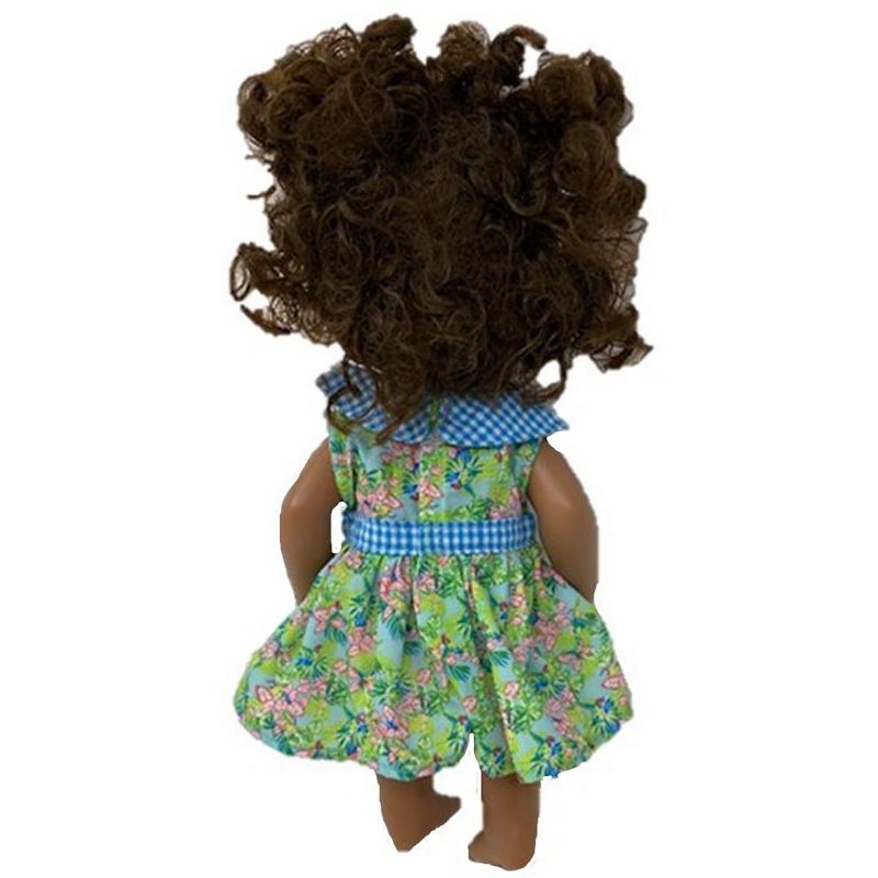 Doll Clothes Superstore Pink Flower Dress Fits Some Baby Alive And Little Baby Dolls