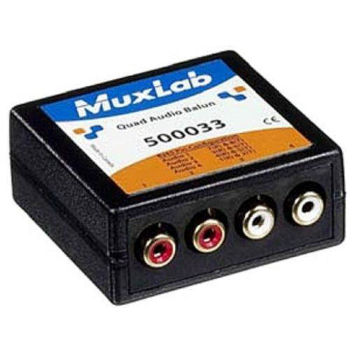 MuxLab 500033 VideoEase Quad Audio Balun