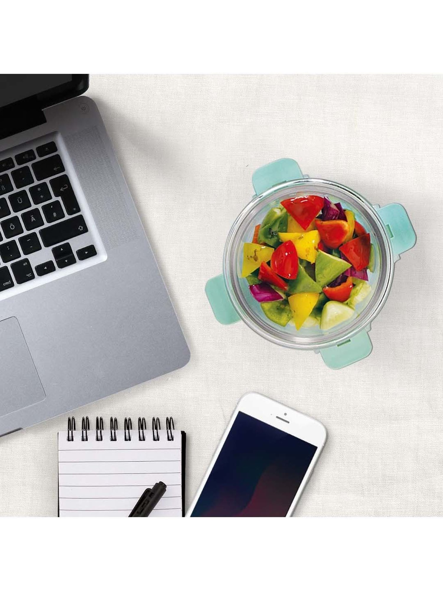 Allo Borosilicate Glass Containers with Lids Microwave Safe Container for Glass Storage Containers