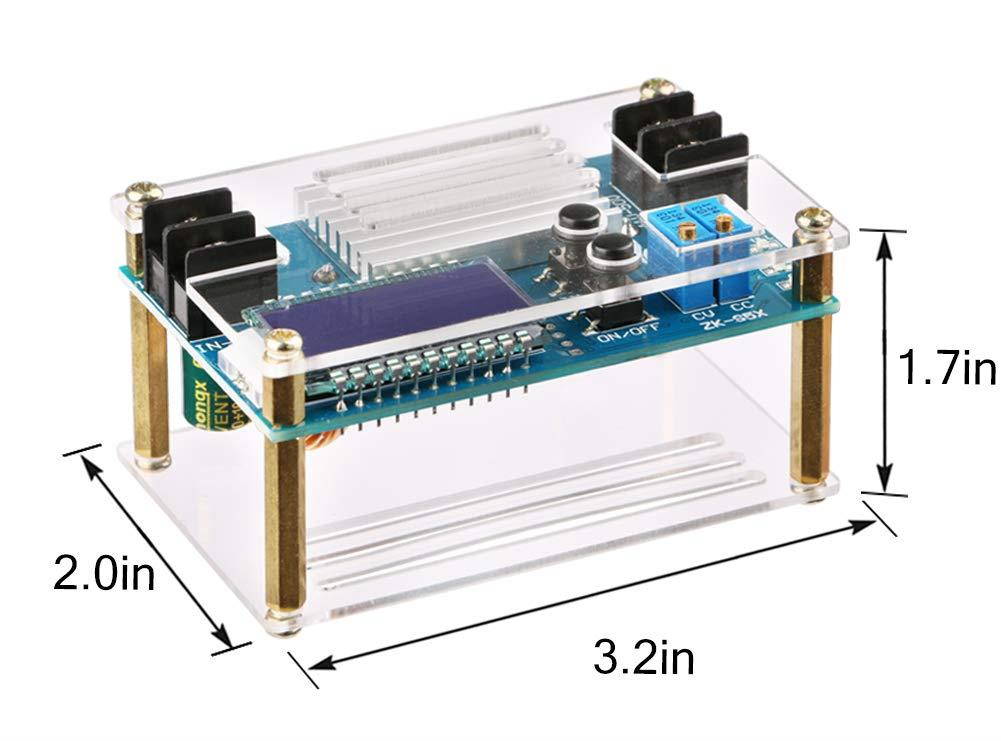 DC Boost Converter, Yeeco 9-45V 12V 24V to 11-50V 36V 48V DC-DC Step Up Voltage Regulator Adjustable Voltage Step Up Power Supply Module with LED Display
