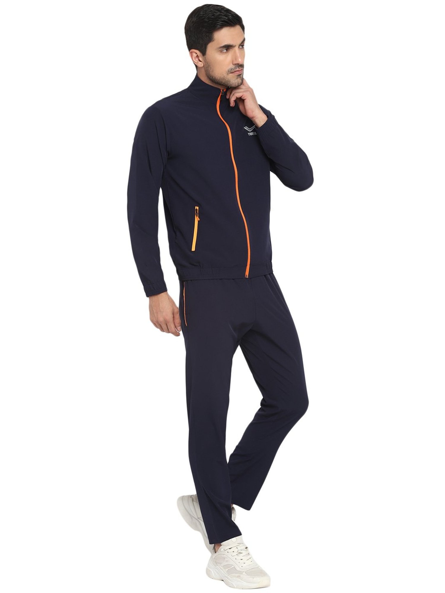 Yuuki Navy Regular Fit Tracksuit