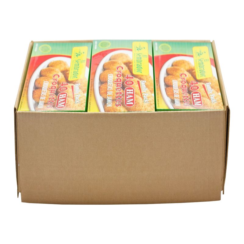 El Sembrador Ham Frozen Croquettes - 47oz - 40ct