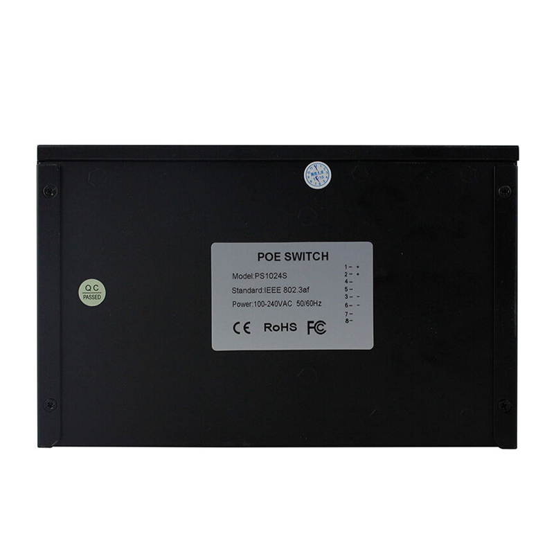 EDUP EP-PS1024S 4 port POE Switch 802.3af standard 10/100Mbps 48V