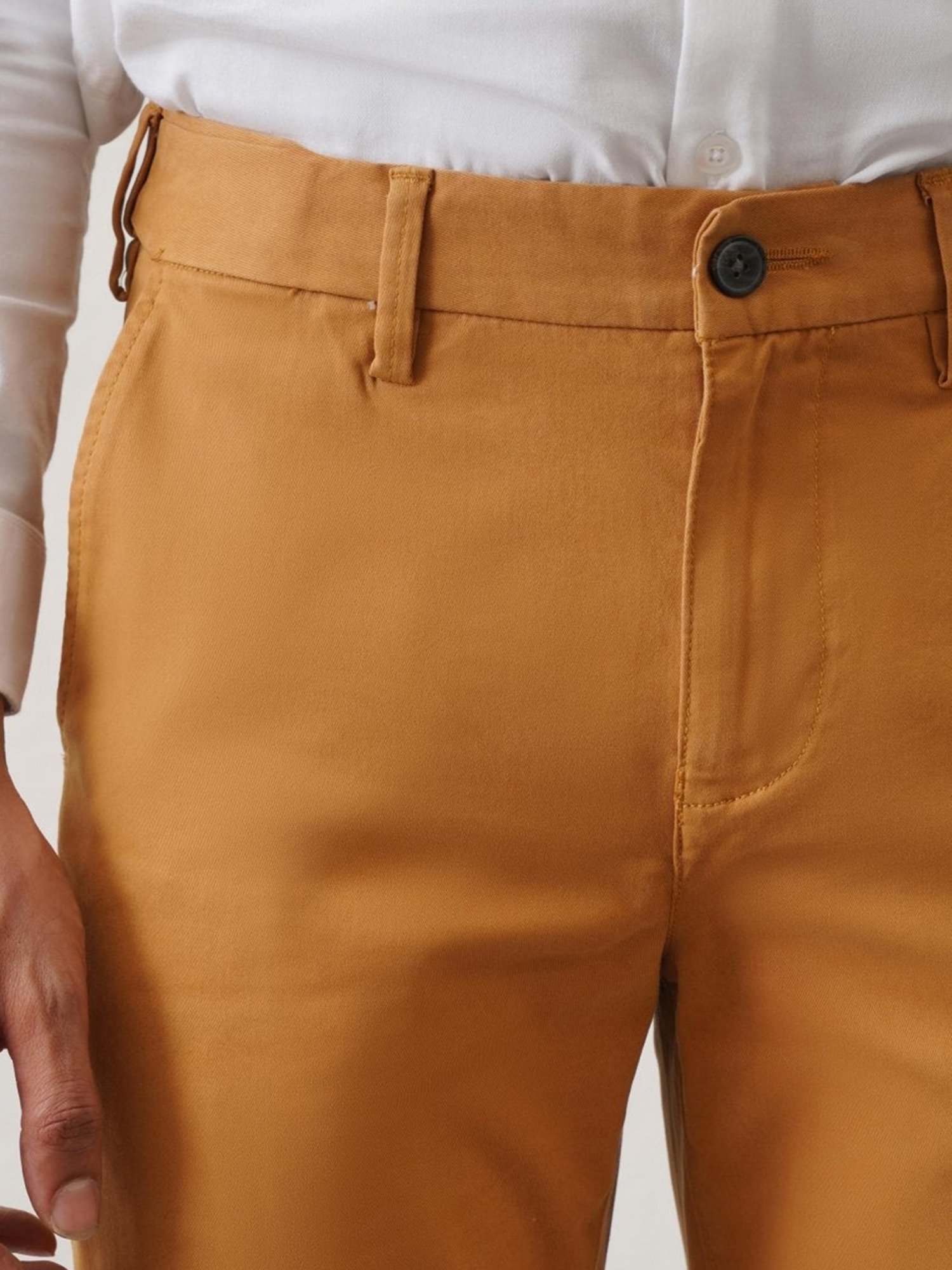 MinusOne Camel Regular Fit Chinos