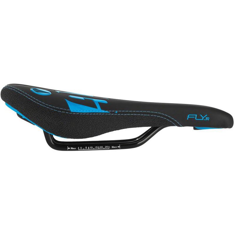 SDG Fly Jr Saddle - Cyan/Black