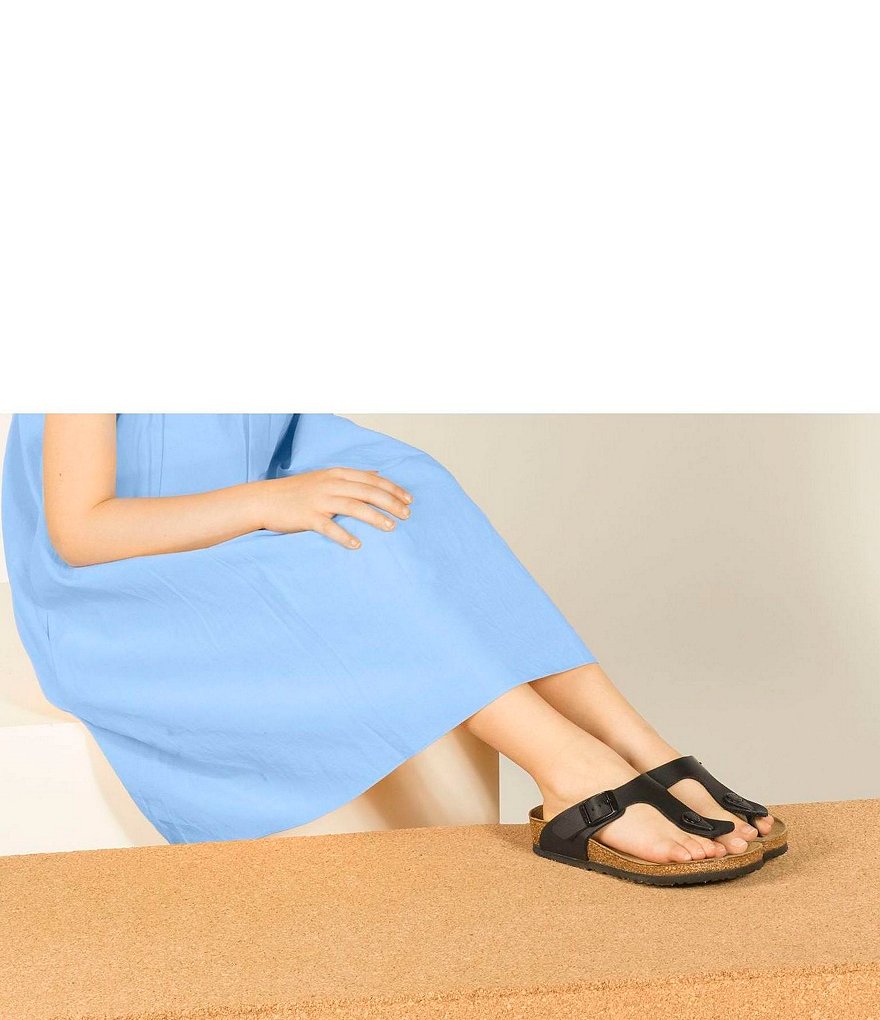 Birkenstock Girls' Gizeh Slide On Thong Style Buckle Sandals (Toddler)