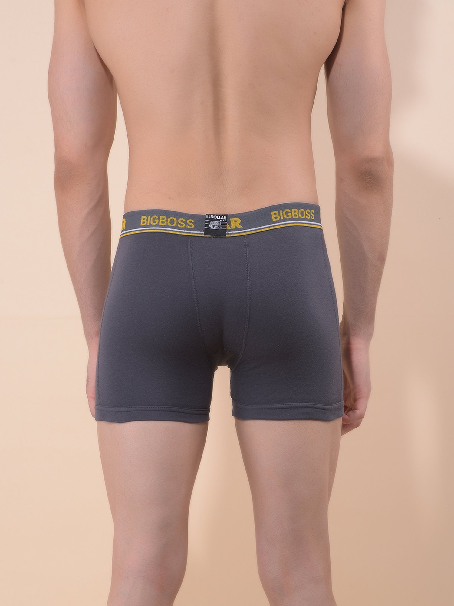 Dollar Bigboss Assorted Combed Cotton Trunks - Pack of 3