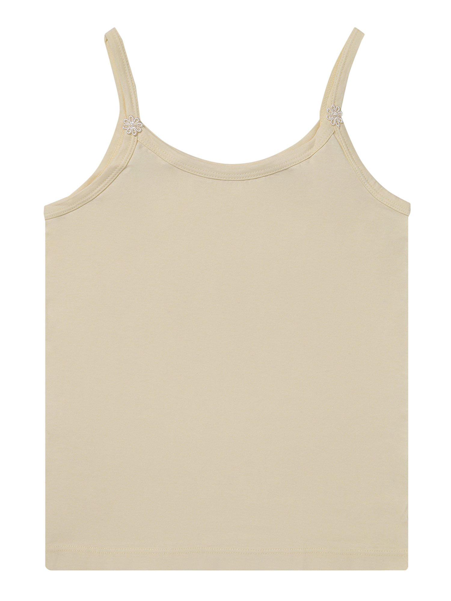 Kiddopanti Kids Black & Pink Solid Camisole (Pack Of 2)