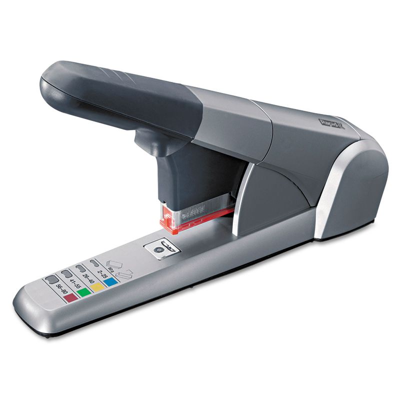 Rapid Heavy-Duty Cartridge Stapler 80-Sheet Capacity Silver 02892