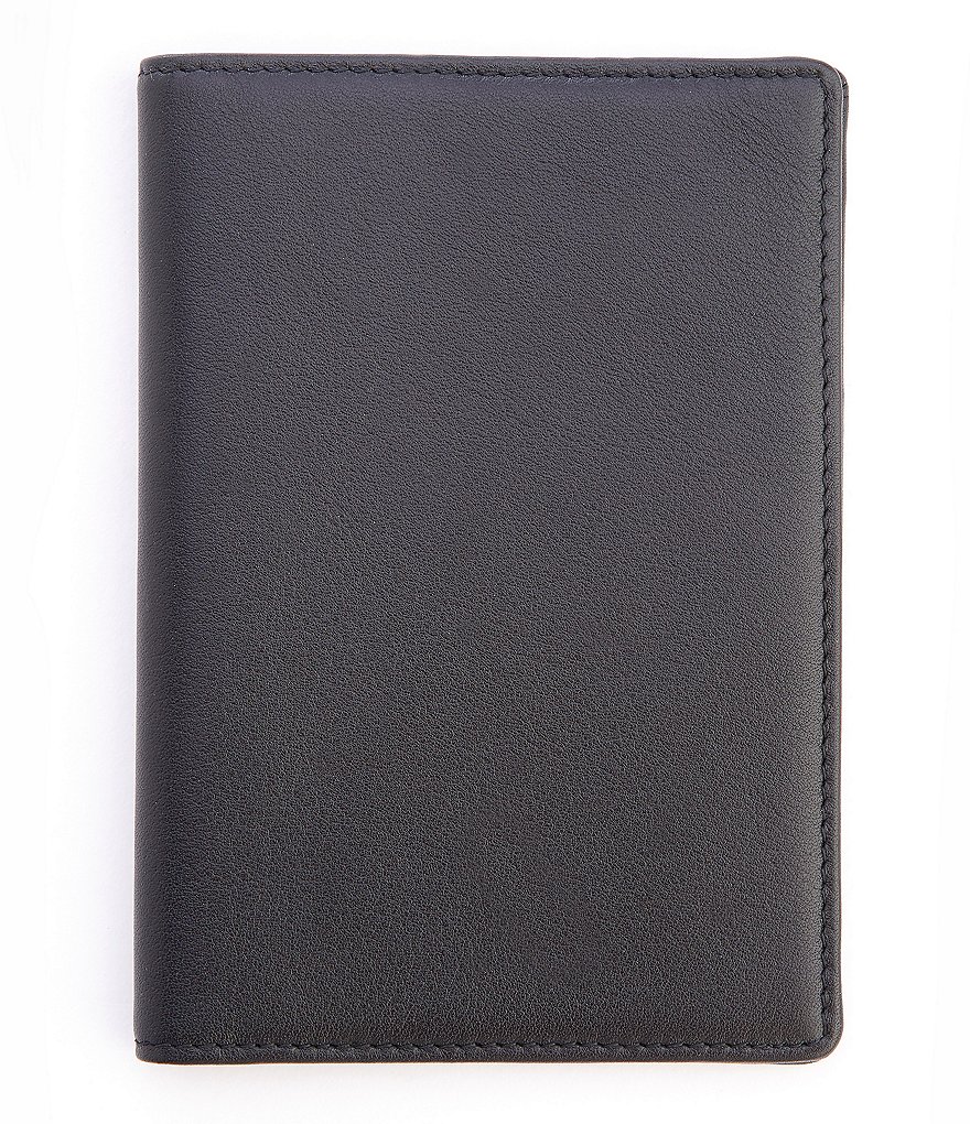 ROYCE New York Leather RFID-Blocking Passport Case