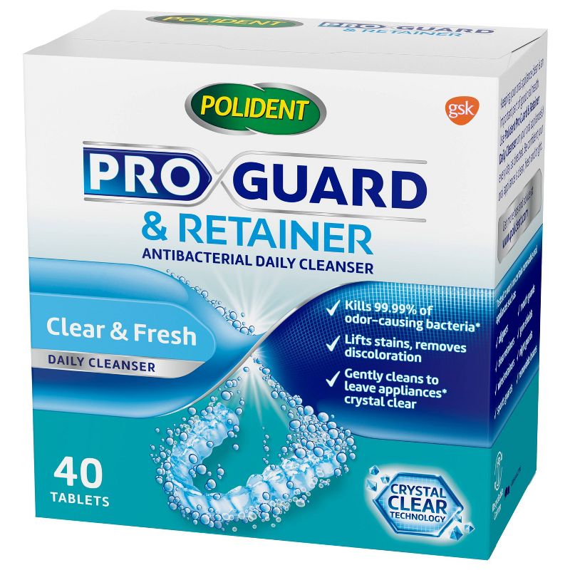 Polident ProGuard and Retainer Denture Cleaner - 3pk
