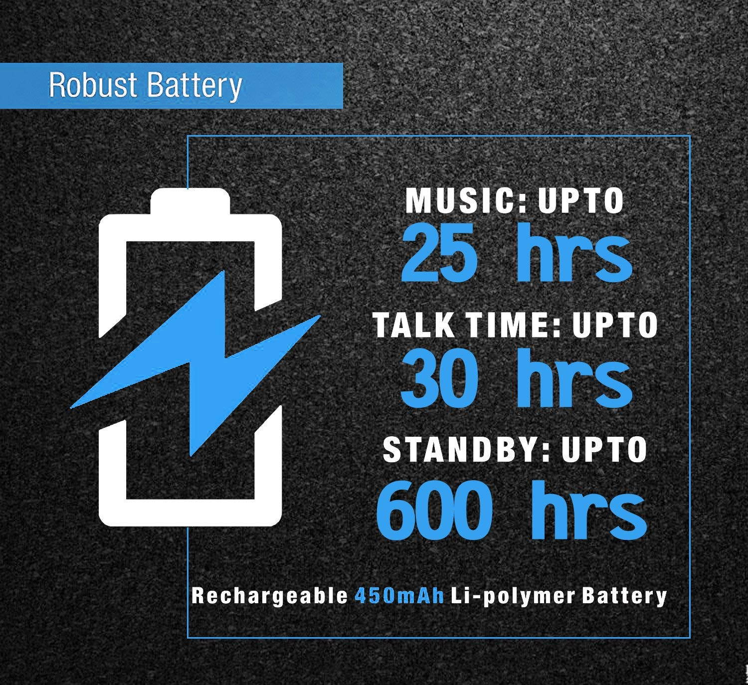 SH03 Bluetooth 4.1 Headphones, Wireless Stereo Sports Earphones with Mic for Wireless Music Streaming and Hands-Free Calling, Up to 25 Hours Music time