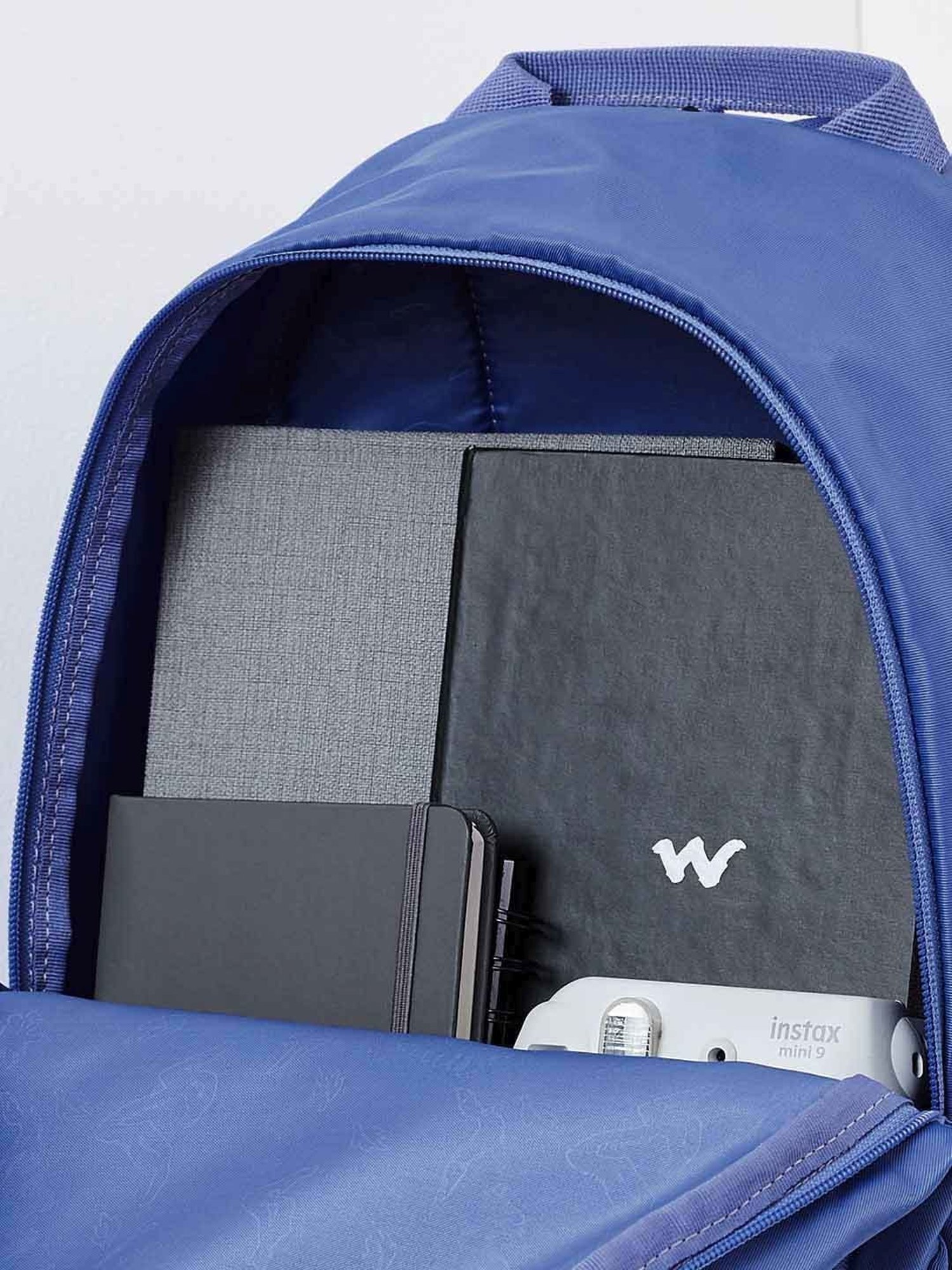 Wiki Back to School Pack Plus Purple Polyester Solid Backpack - 22 Ltrs