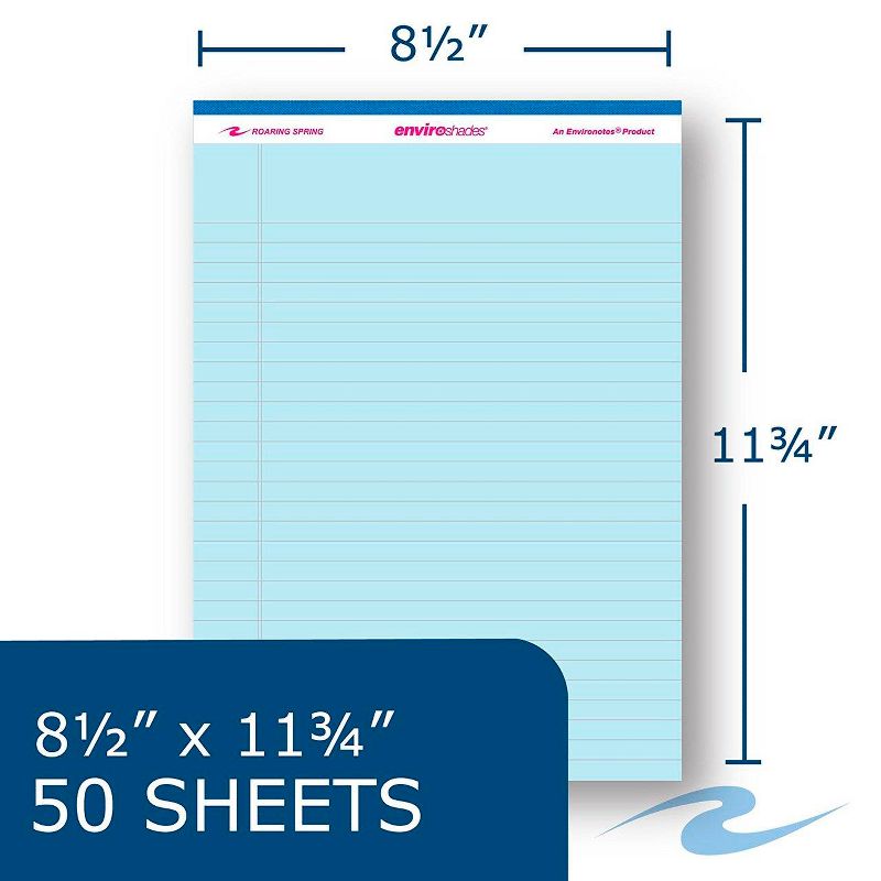 School Smart Composition Paper, No Margin, 8 x 10-1/2 Inches, White, 500 Sheets