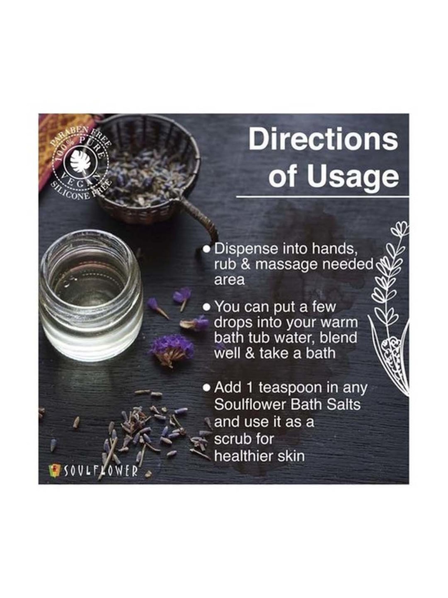 Soulflower Romance Aroma Massage Oil - 90 ml