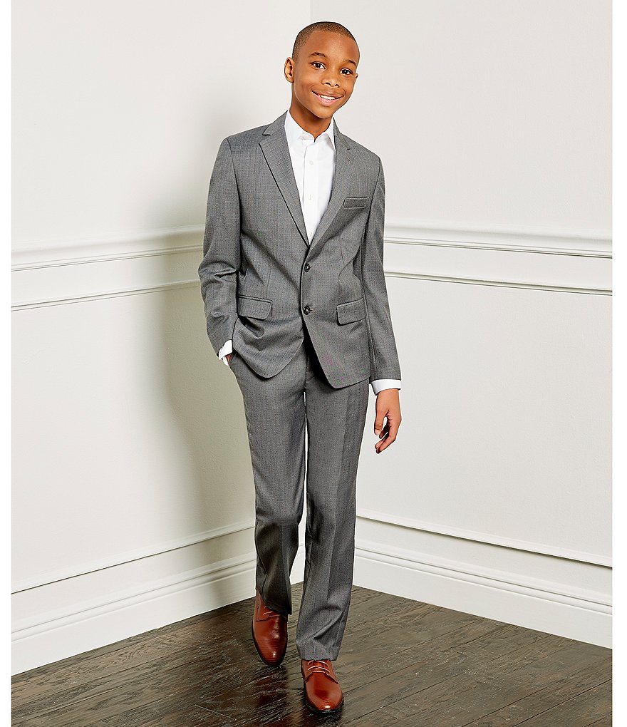 Class Club Big Boys 8-20 Husky Fit Twill Pants