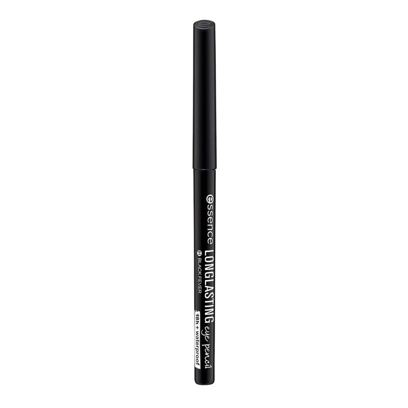 essence Long Lasting Eye Pencil - 01 Black Fever - 0.01oz