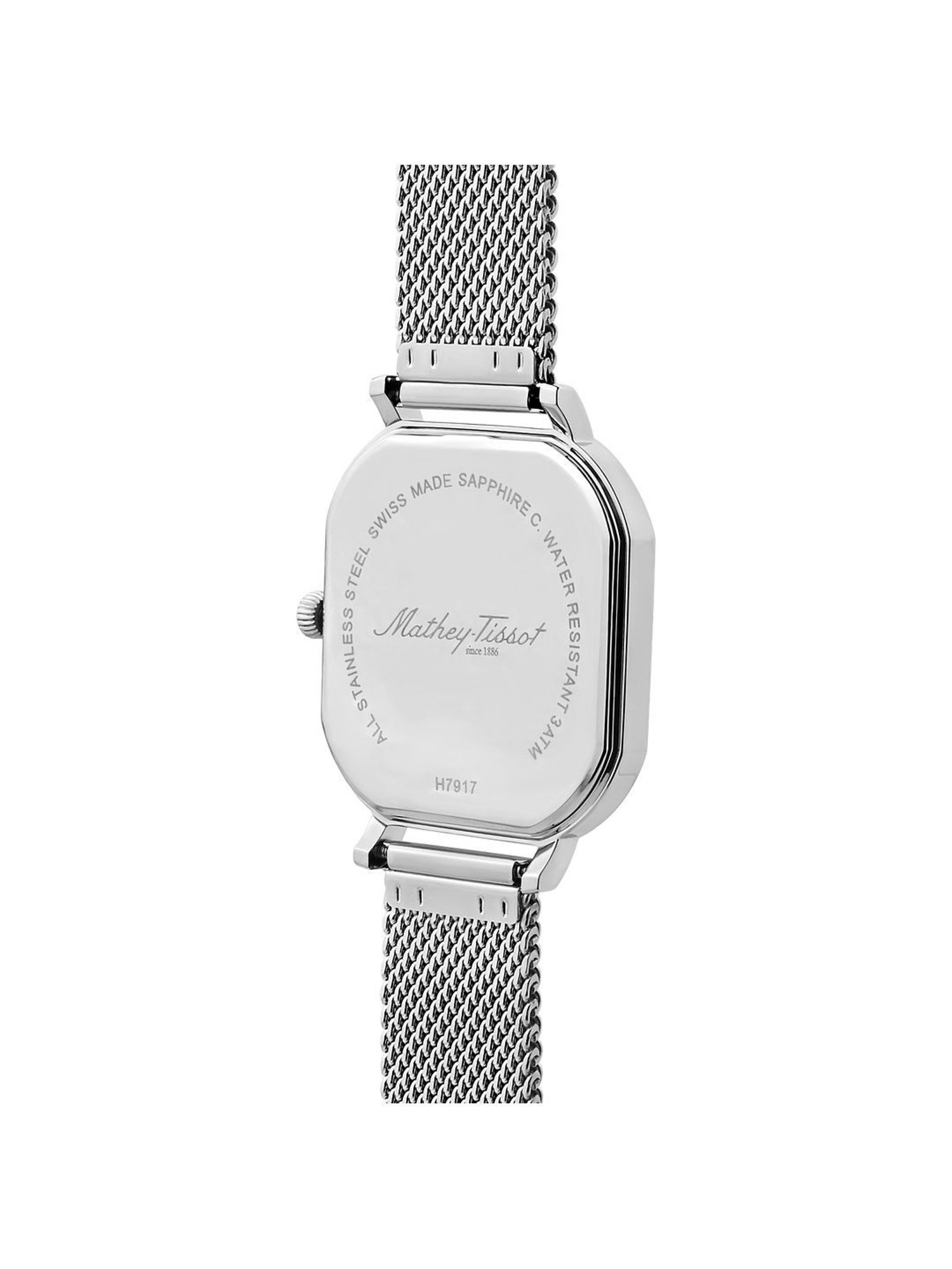 Mathey Tissot H7917ABU Monsoon Square Analog Watch for Men