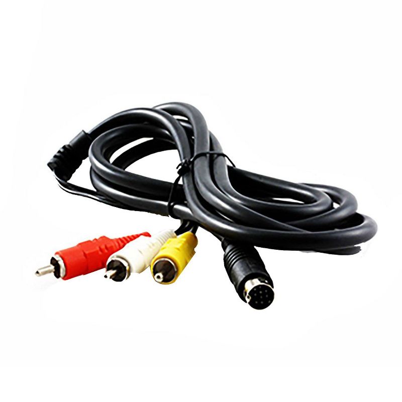Retro-Bit 6 Feet RCA AV Cable Compatible with Sega Genesis 2