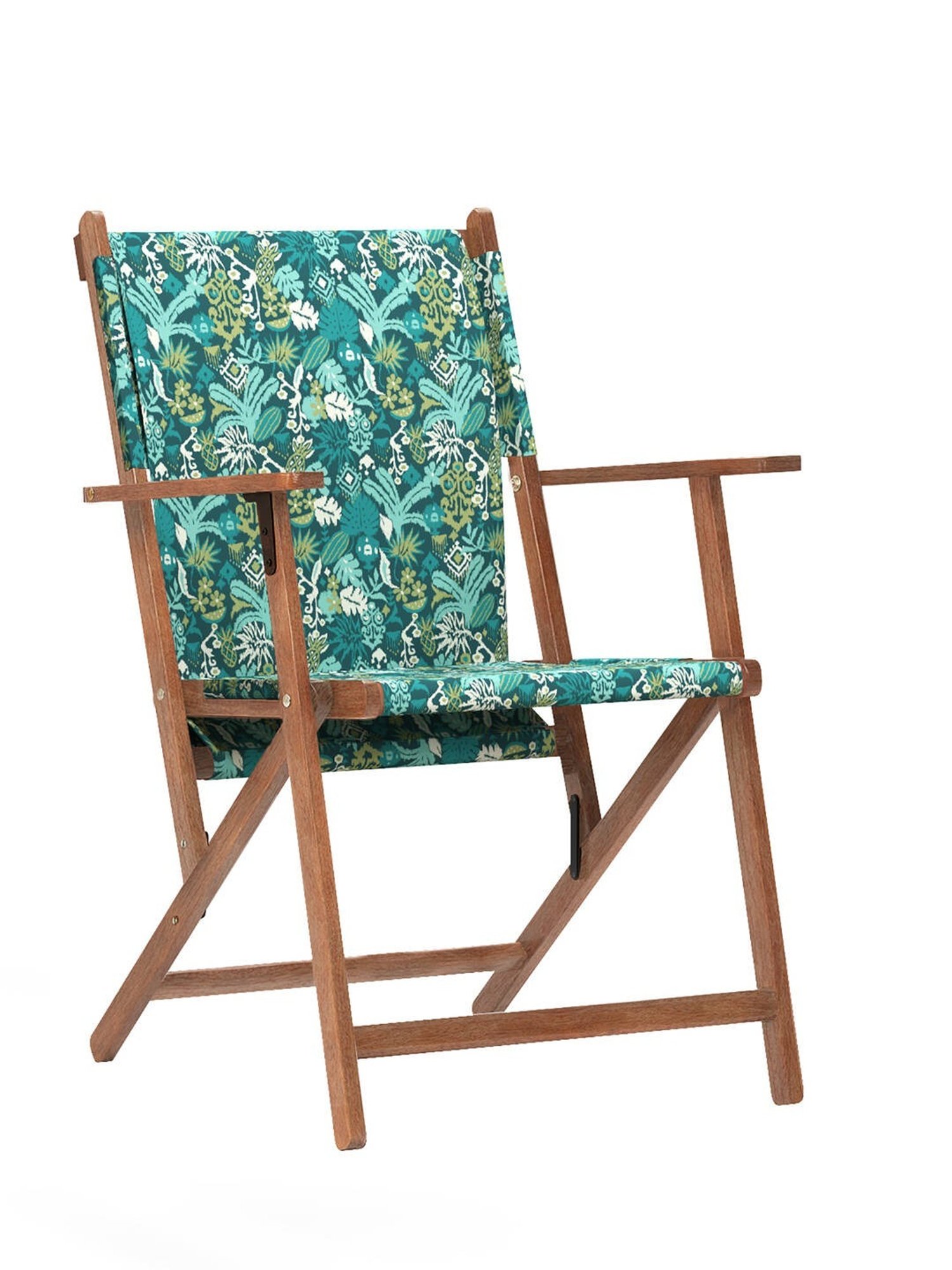Durian Melania Cigar Brown Fabric Rocker Chairs