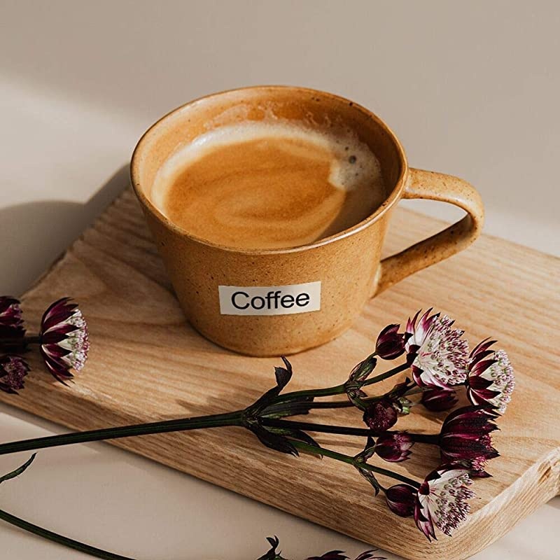 Compatible Label Tape Replacement for Dymo Letratag Refills 91331 Plastic Tapes Waterproof S0721610 12 W x 13 L Black on White Labels for LetraTag Label Makers LT100H LT100T QX50 6Pack