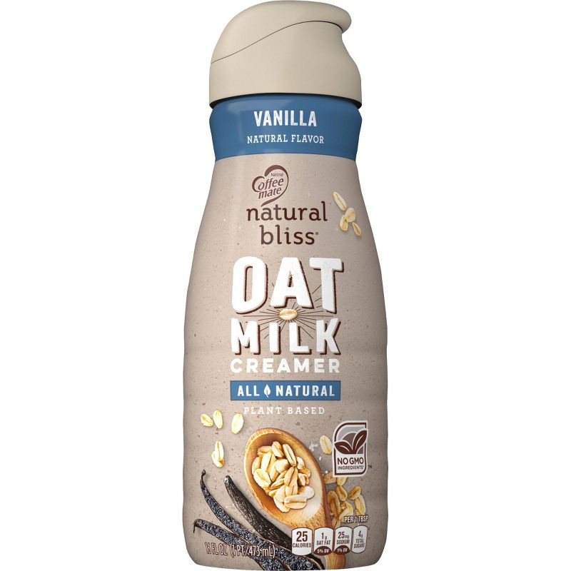 Coffee Mate Natural Bliss Vanilla OatMilk Creamer - 1pt