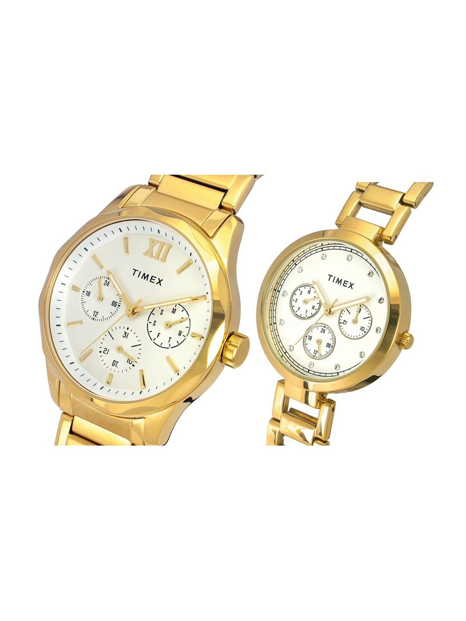 Timex TW00PR277 Lagan Pairs Analog Couples Watch