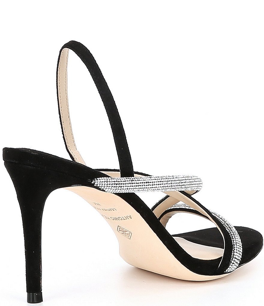 Antonio Melani Mesli Strappy Embellished Dress Sandals