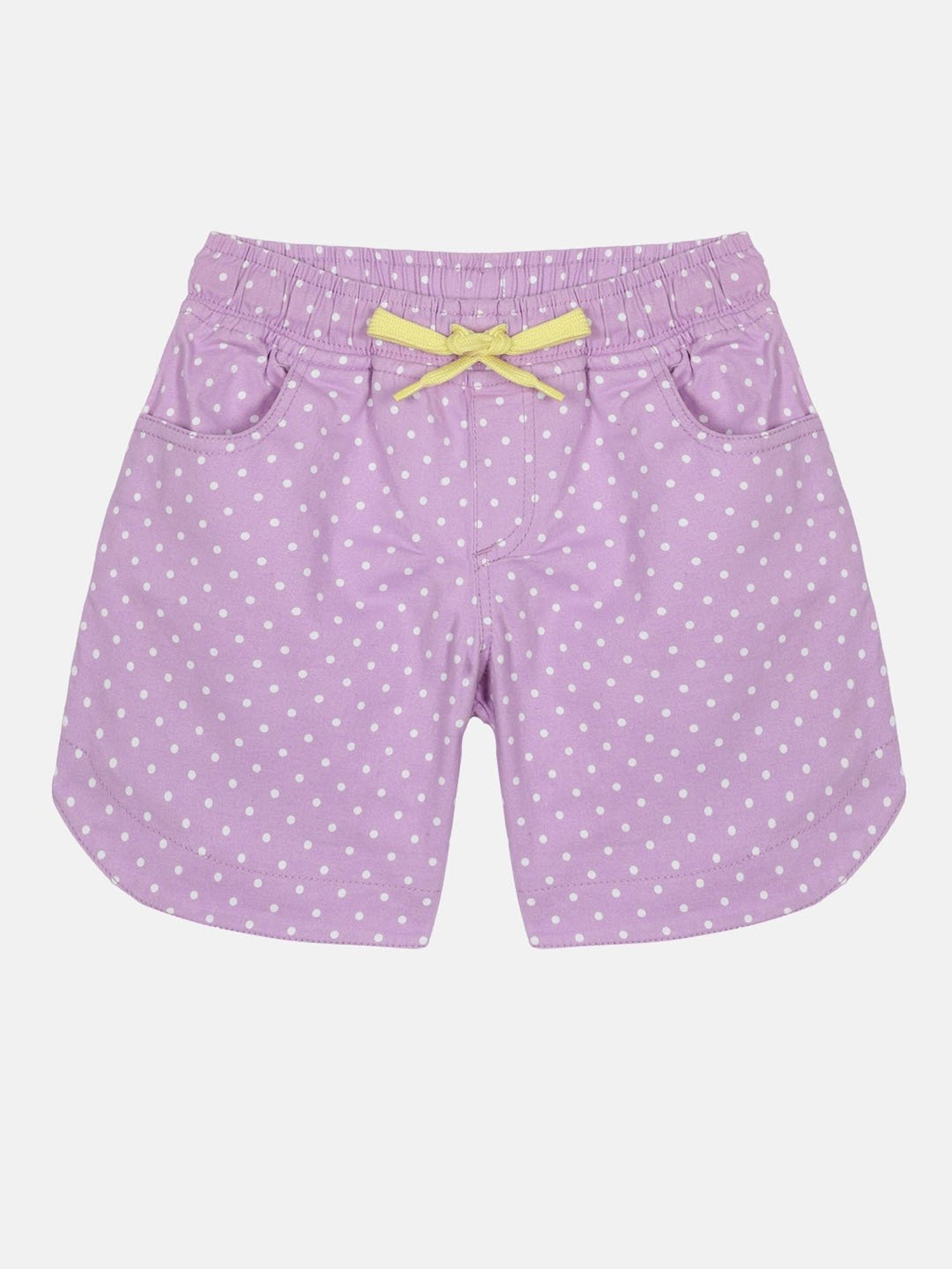United Colors of Benetton Kids White Solid Shorts