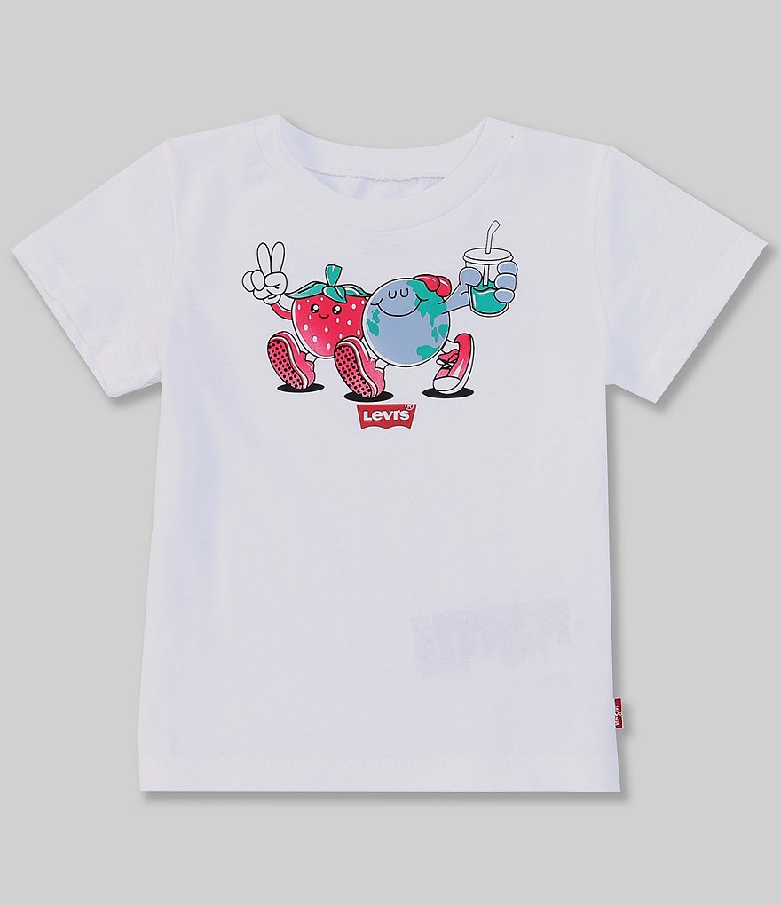 Levi's&reg; Baby Boys 12-24 Months Short-Sleeve Fruit World Graphic Tee