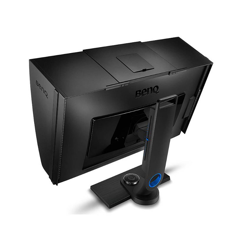 BenQ SW2700PT 27 Inch QHD 2560 x 1440 2K 5ms GTG 60 Hz DVI, HDMI, DisplayPort IPS Photographer Monitor, 99% Adobe RGB, 100% Rec 709 / sRGB, Hardware Calibration, Shading Hood, Palette Master