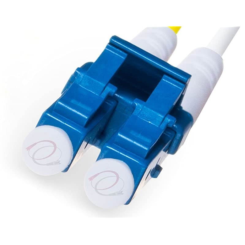 25M OS2 LC LC Fiber Patch Cable |Plenum Duplex 9125 LC to LC Singlemode Jumper 25 Meter 8202ft | Length Options 05M300M | 1g 10g sfp 10gbase lclc dx zipcord pvc ofnp lclc