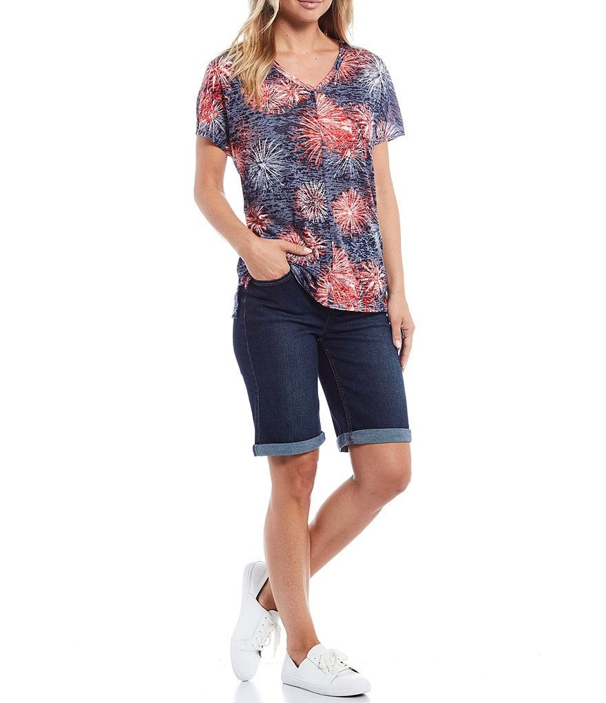 Westbound Firework Blast V-Neck Tee